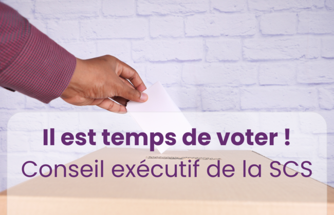 Il est temps de voter! Il est temps de voter!